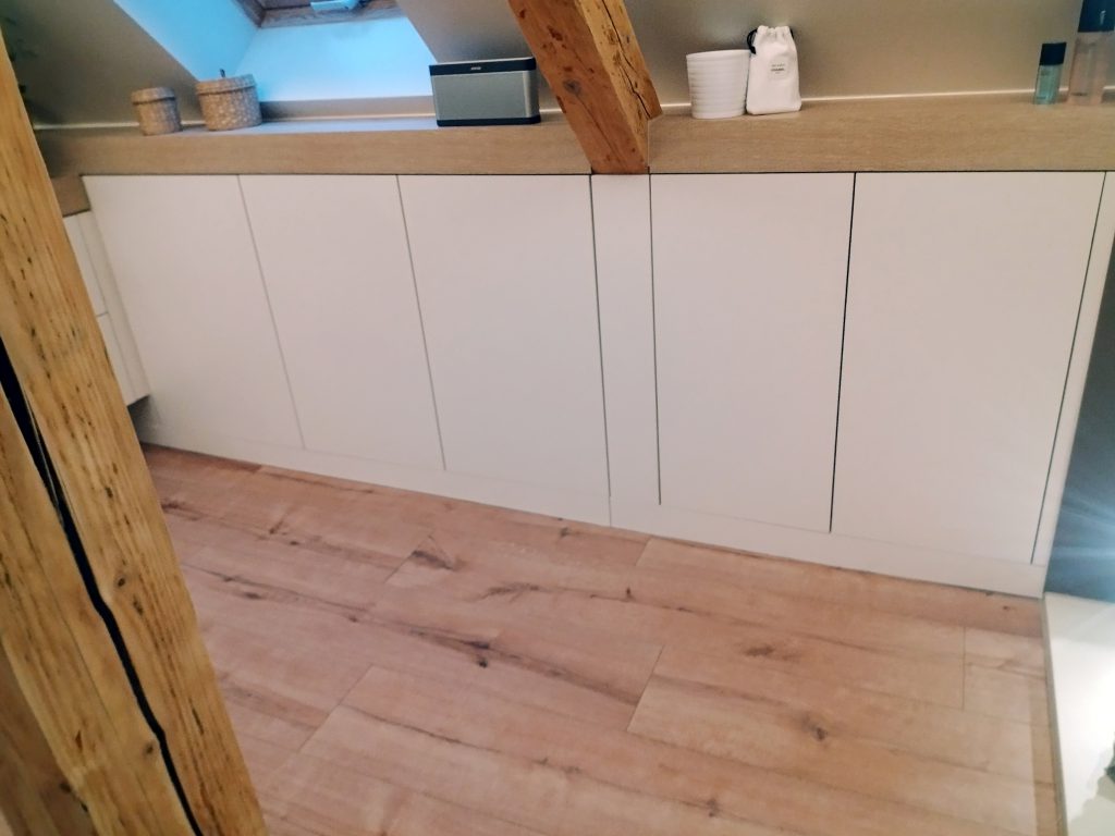 création de placard dans chambre sous-pente
