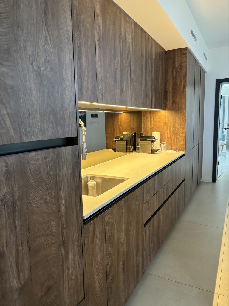 nouvelle cuisine moderne en bois