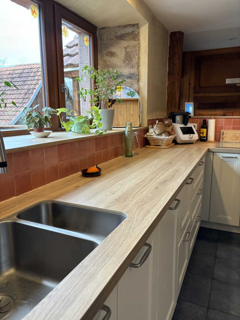 plan de travail bois